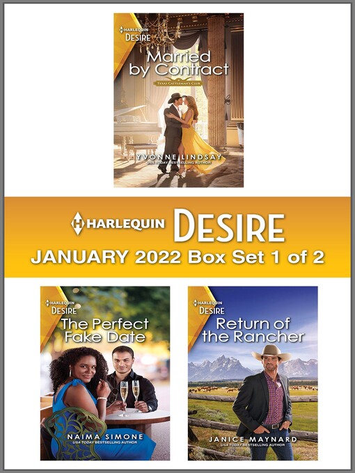 Cover image for Harlequin Desire January 2022, Box Set 1 of 2